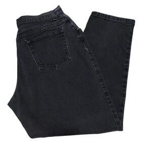 Chic Women's Vintage Petite Black Denim Jeans